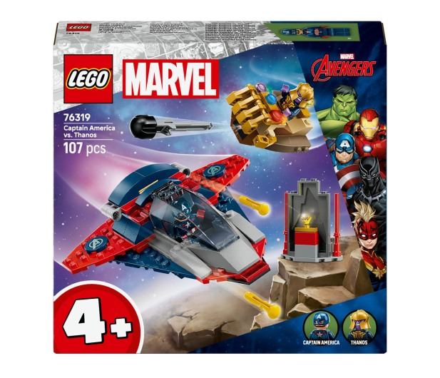 LEGO Super Heroes 76319 Kapitan Ameryka kontra Thanos - 1331725 - zdjęcie
